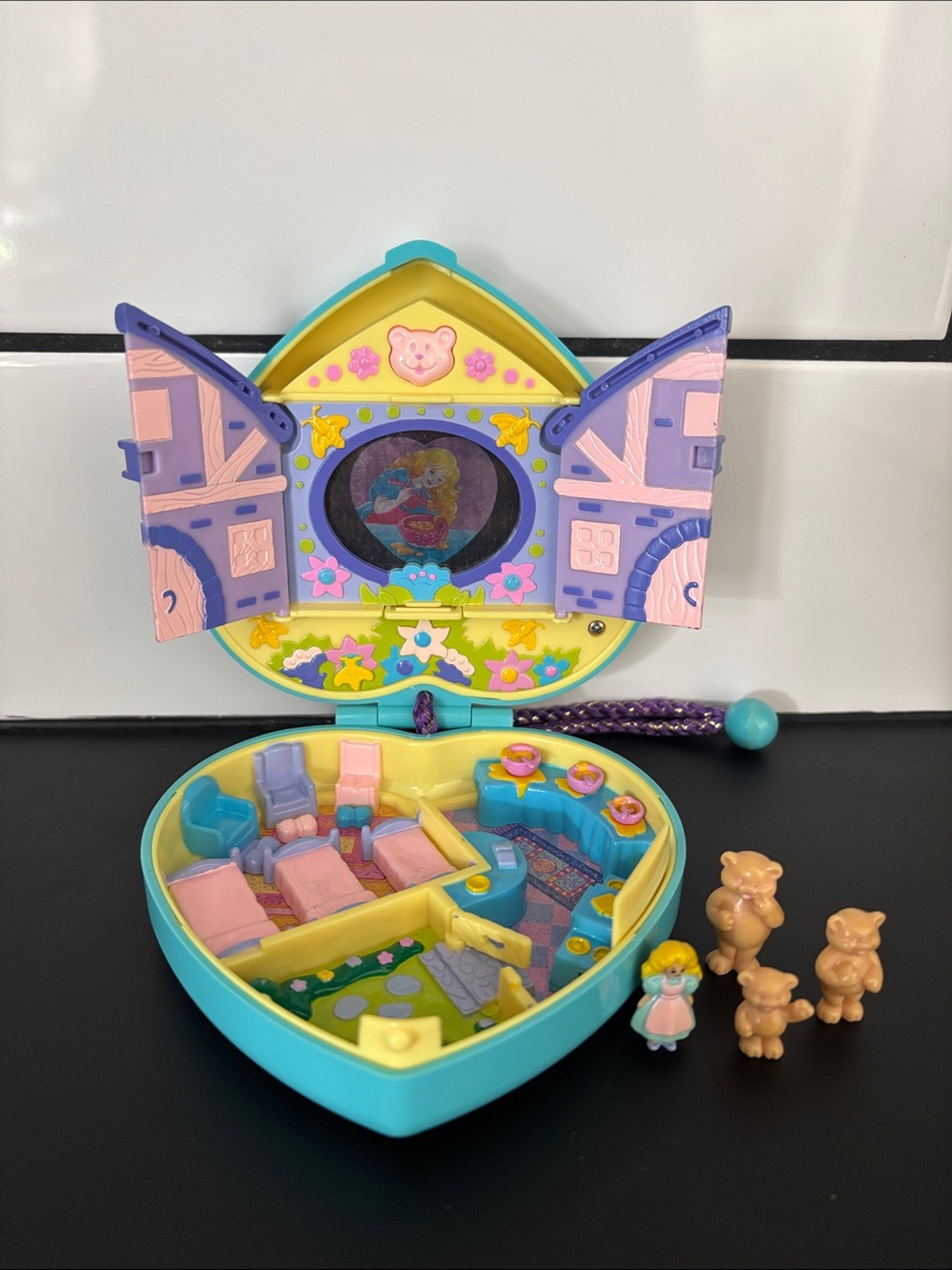 Vintage 90’s My Little Fairy Tales Goldilocks & The Three Bears COMPLETE